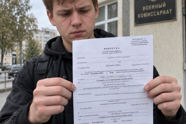 Меня вызвали в военкомат, хотя отсрочка ещё действовала