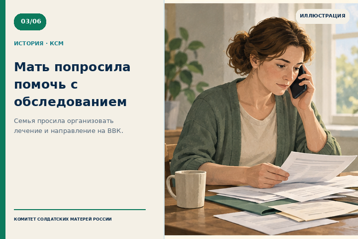 Во время службы боли усилились