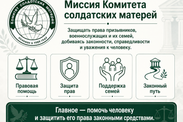 Деятельность Комитета солдатских матерей