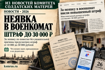 За неявку в военкомат — штраф до 30 000 рублей: что нужно знать призывникам