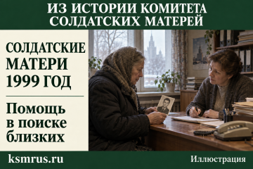 1999 год: помощь семьям в поиске сведений о солдатах